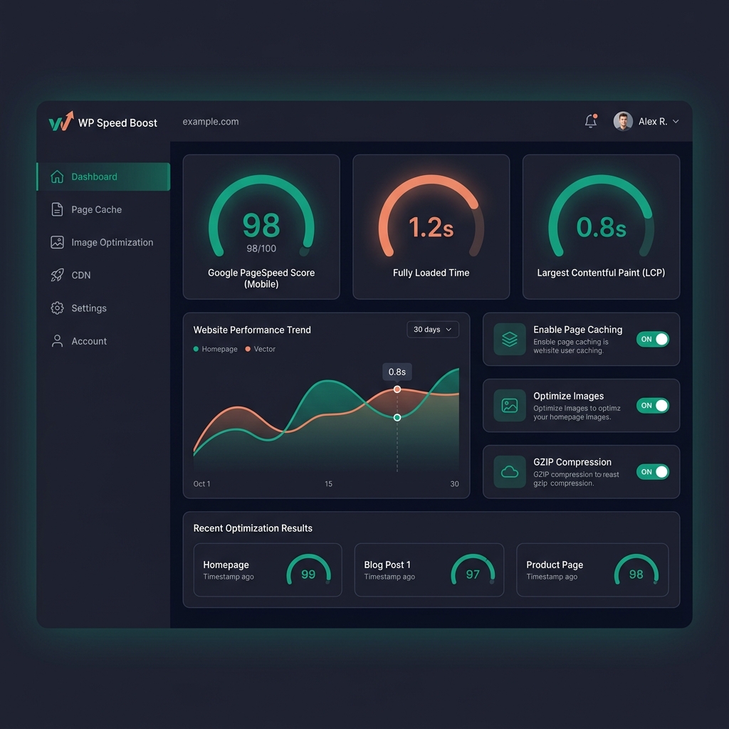 Dashboard preview